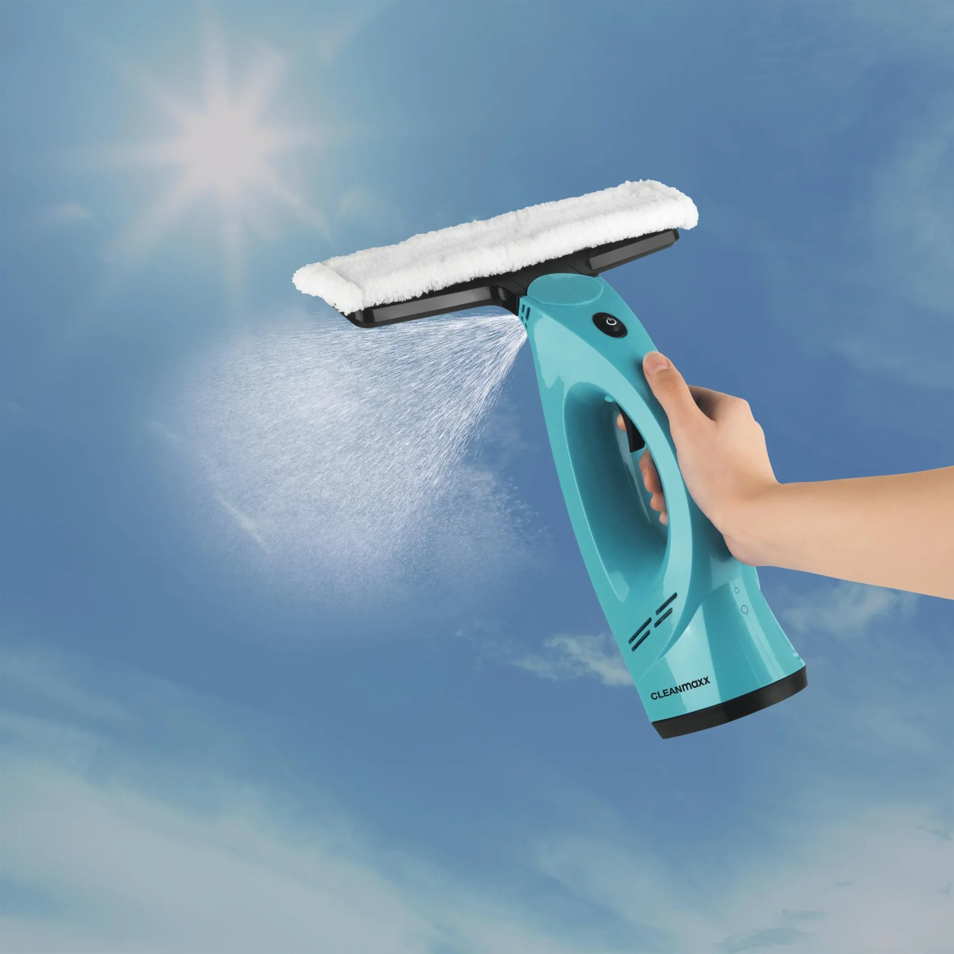 Akku Fensterreiniger 3in1 - Fenstersauger mit Sprüher - Einschäumer - Abzieher - 0