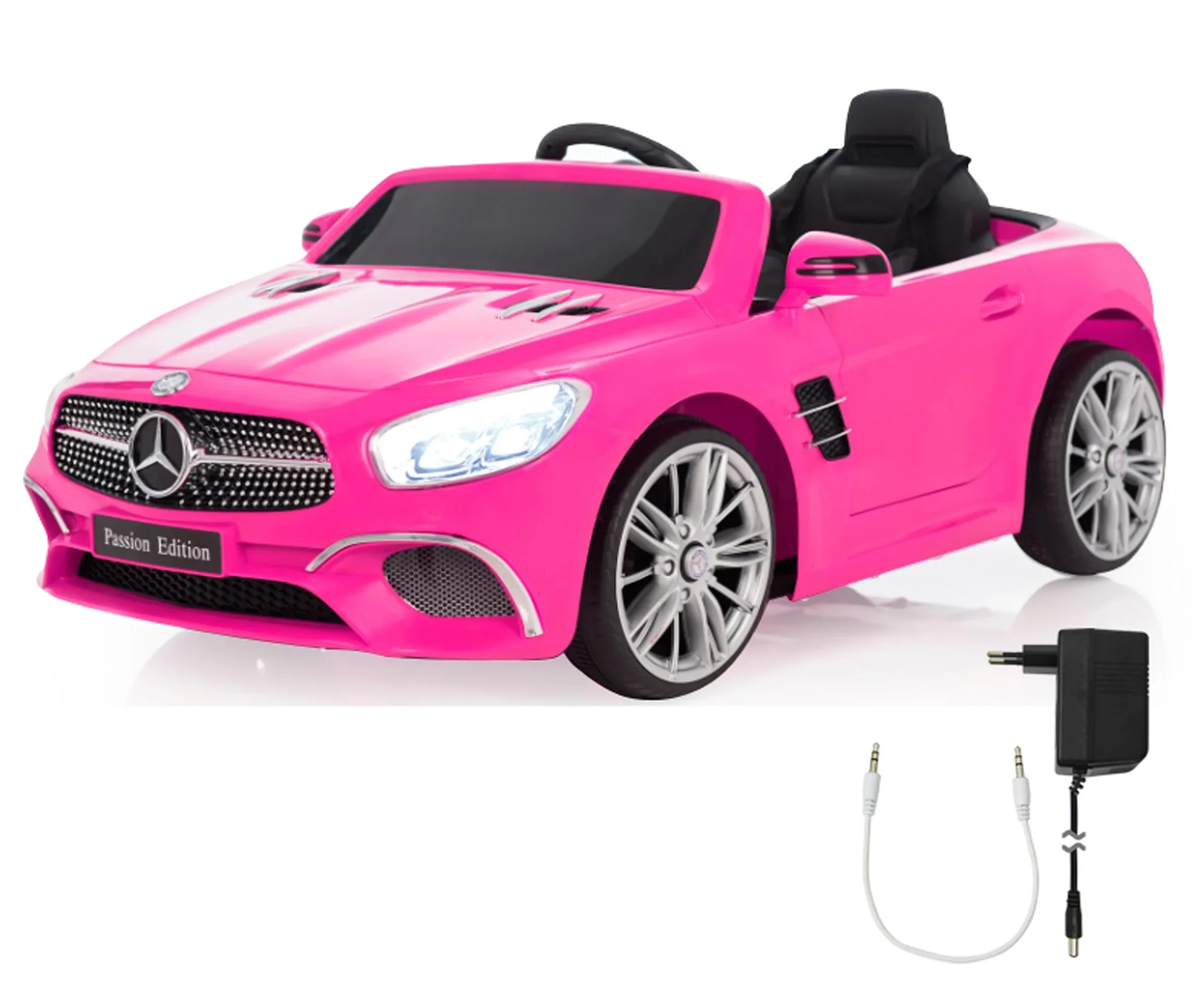 Ride-on Mercedes-Benz SL 400 pink 12V - 7