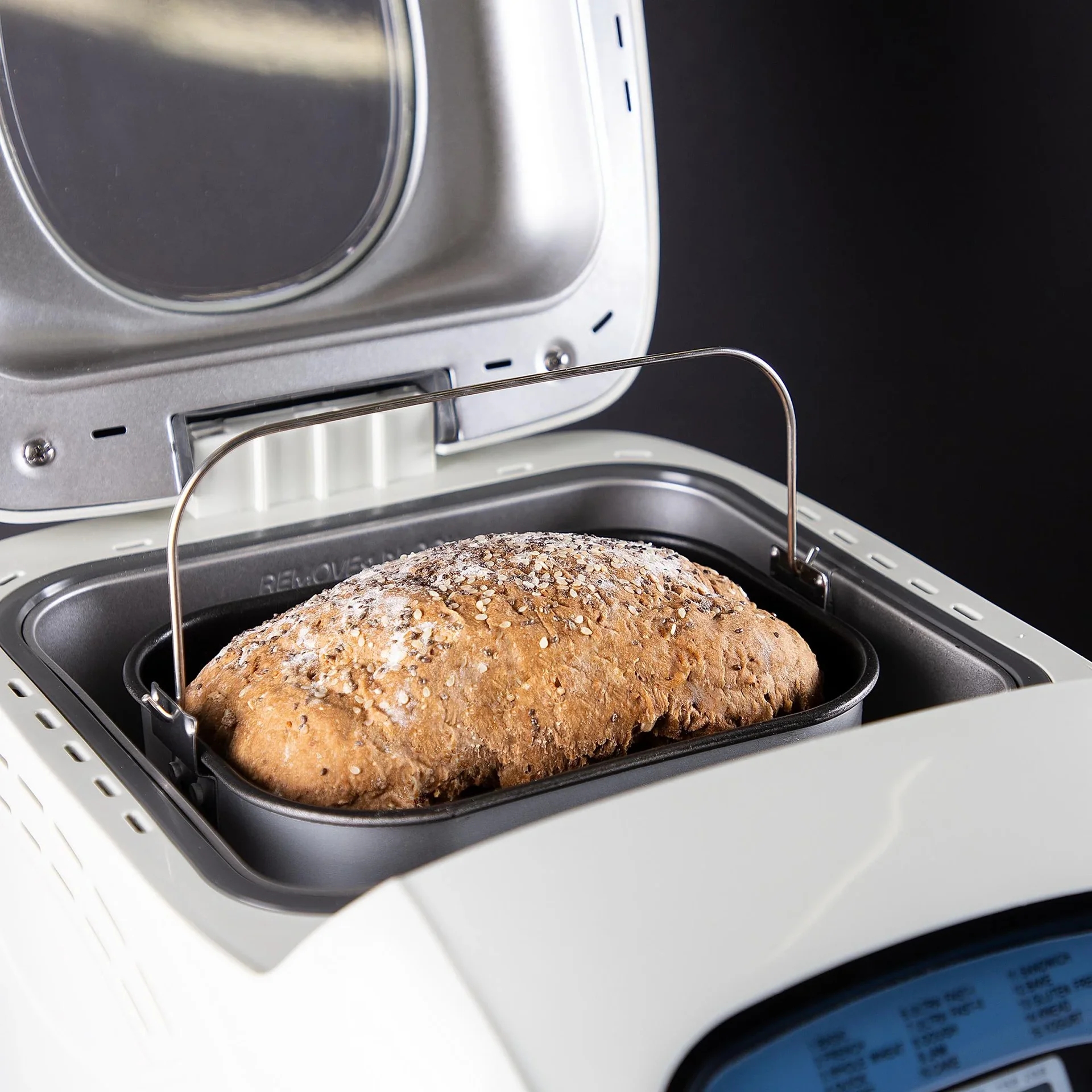 Brotbackautomat, Weiß, 600 Watt - 7