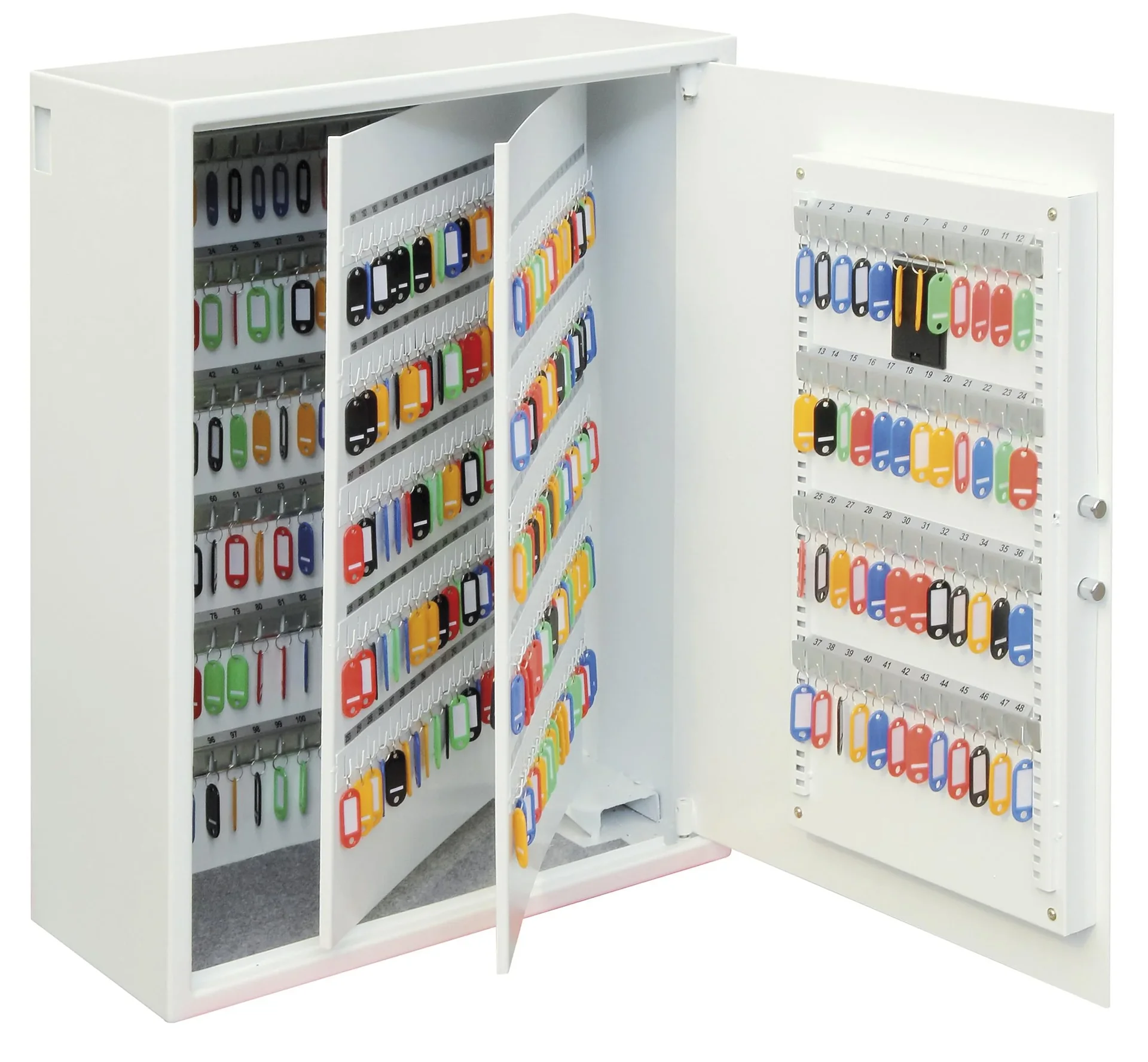 Schlüsseltresor Cygnus mit Elektronikschloss für 500 Schlüssel, Außenmaße 760 x 580 x 280 mm - 4