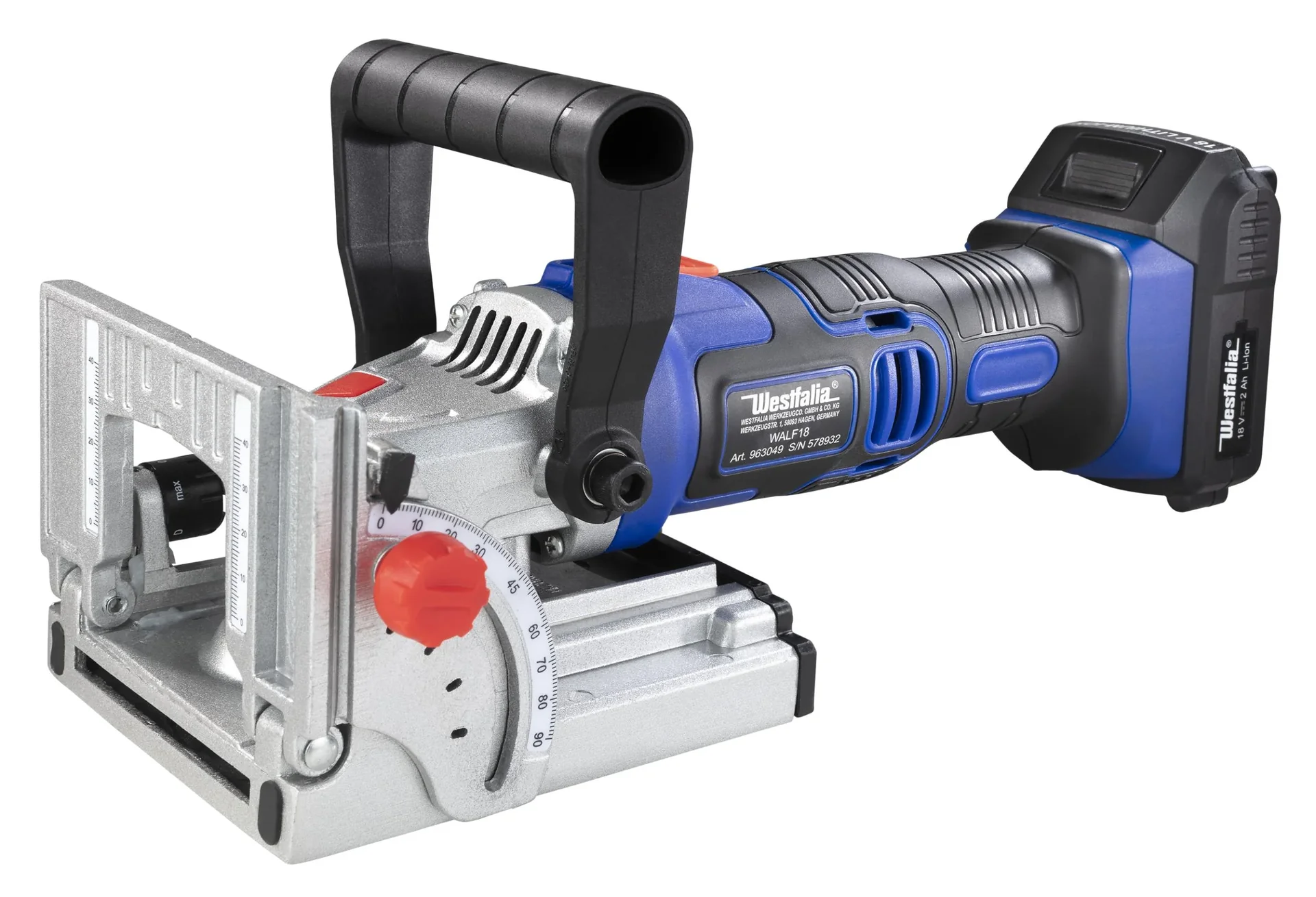 Akku Lamellendübelfräse 18 Volt - 7