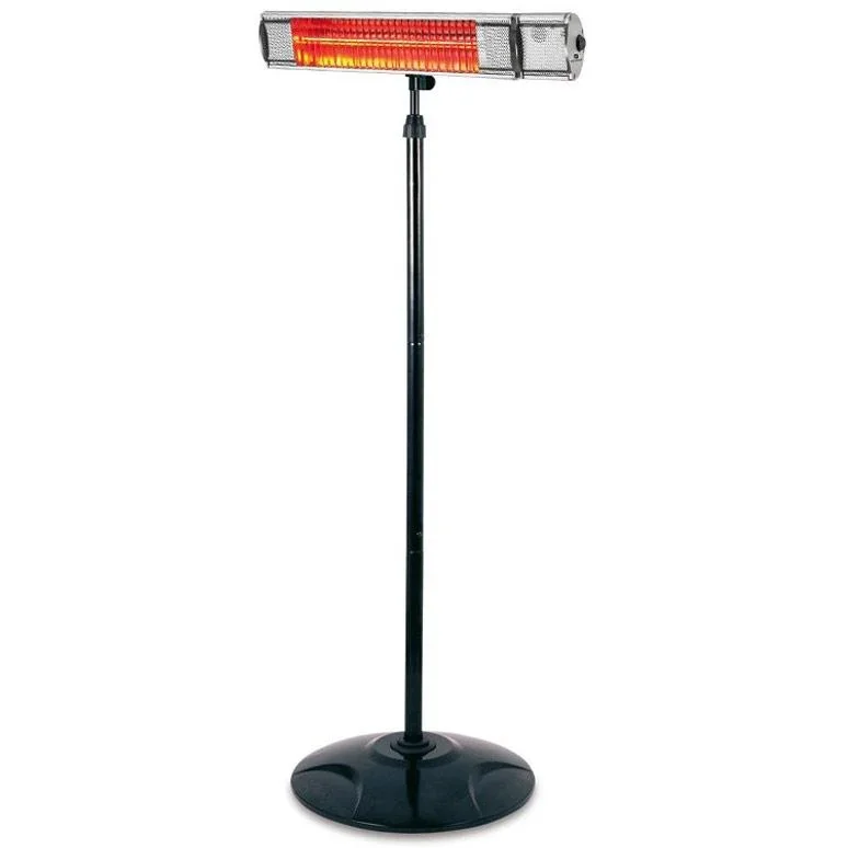 Heizung - Infrarot-Lampe - Terrassenheizung - innen und außen - 2000W - 24m² - IP55 - Mit Fernbedienung - 4