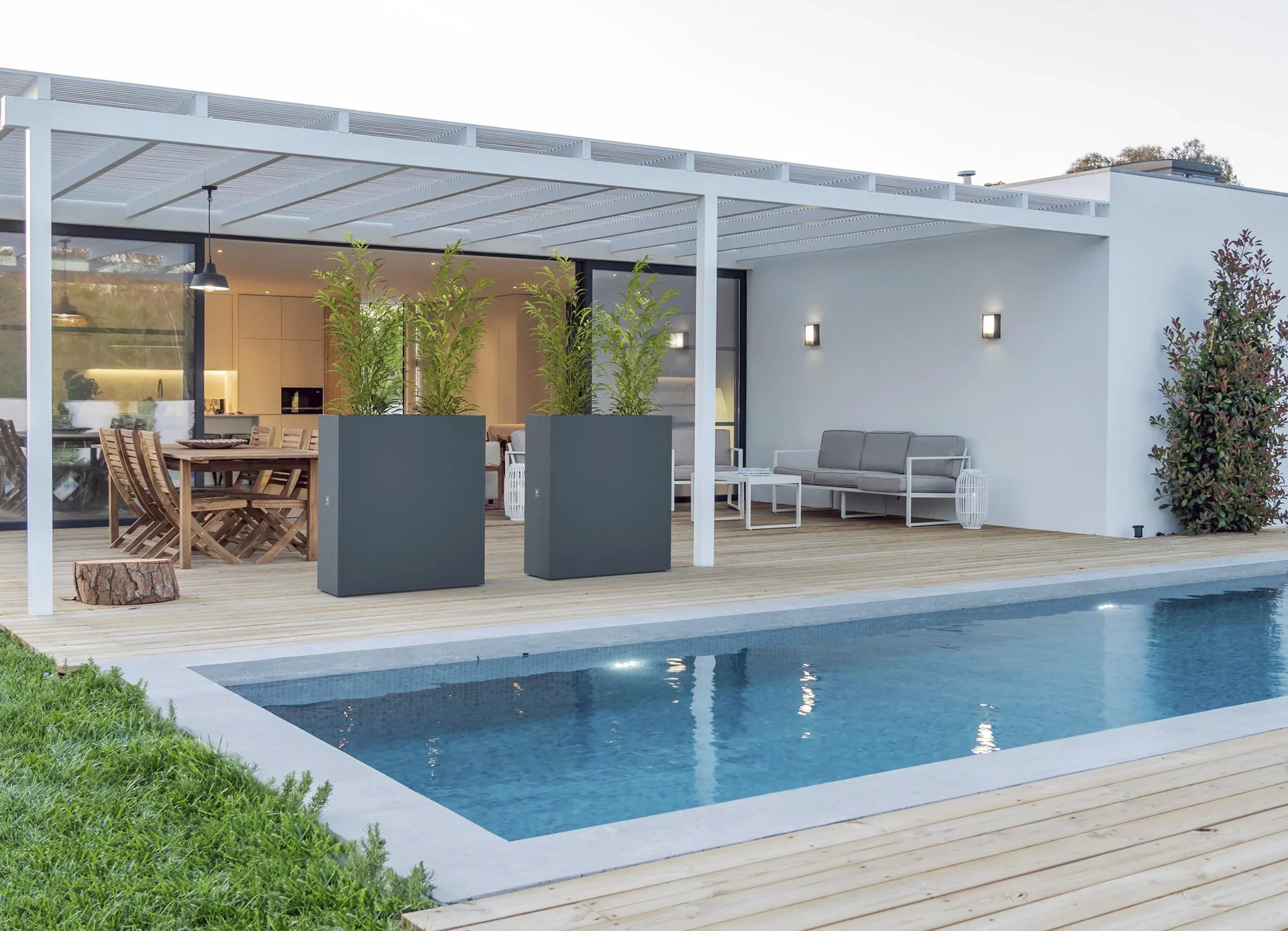 Pflanzkasten Hochbeet anthrazit - 5