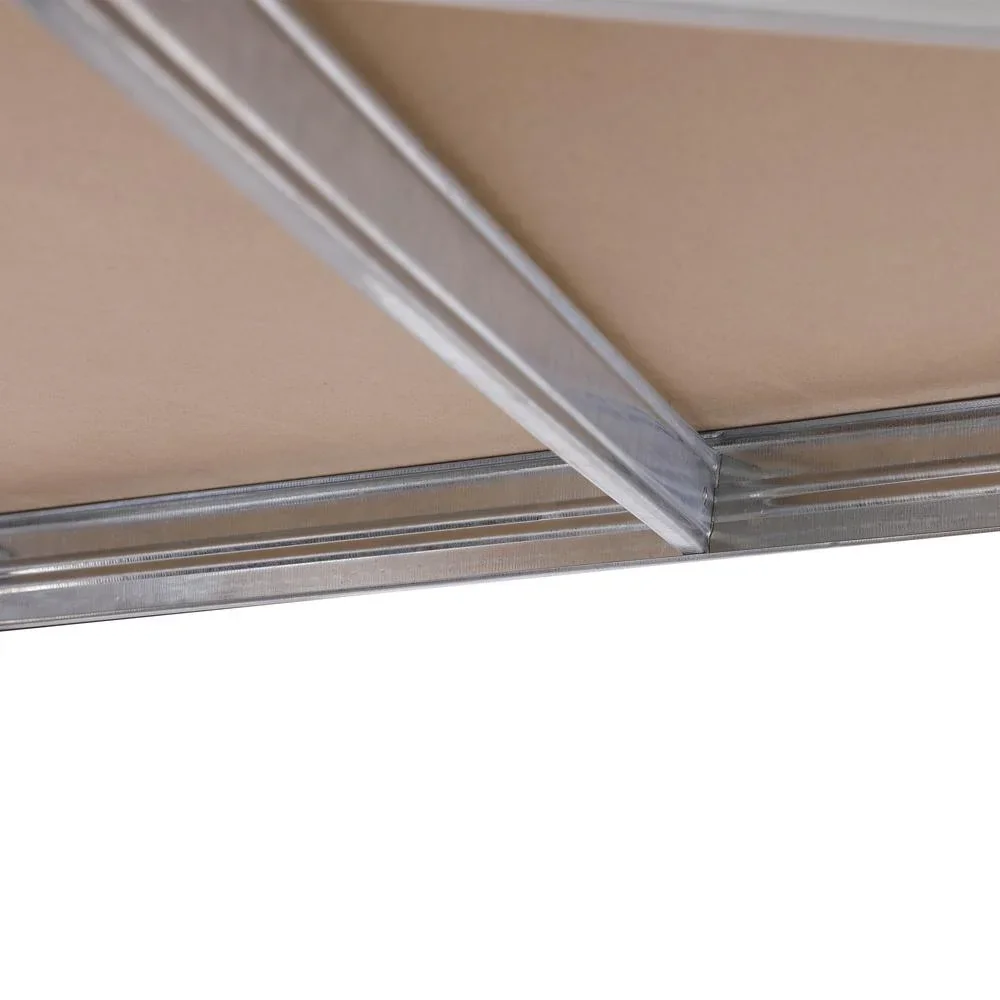 Deuba Metall-Lagerregal/Eckregal mit 5 Fachböden - 875kg Kapazität - (HxBxT) 180x70x40 cm - 175kg pro Fachboden - 2