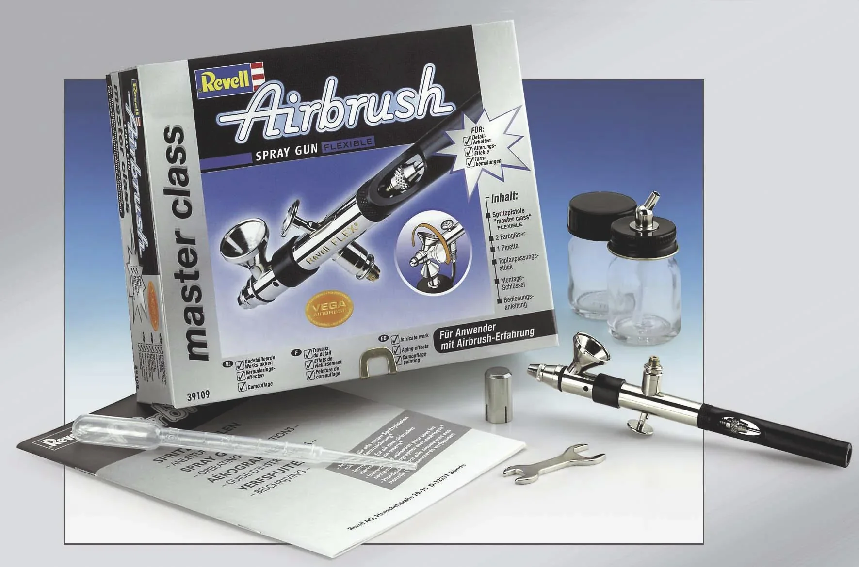 Airbrush Spritzpistole "master class" (Flexible) - 0
