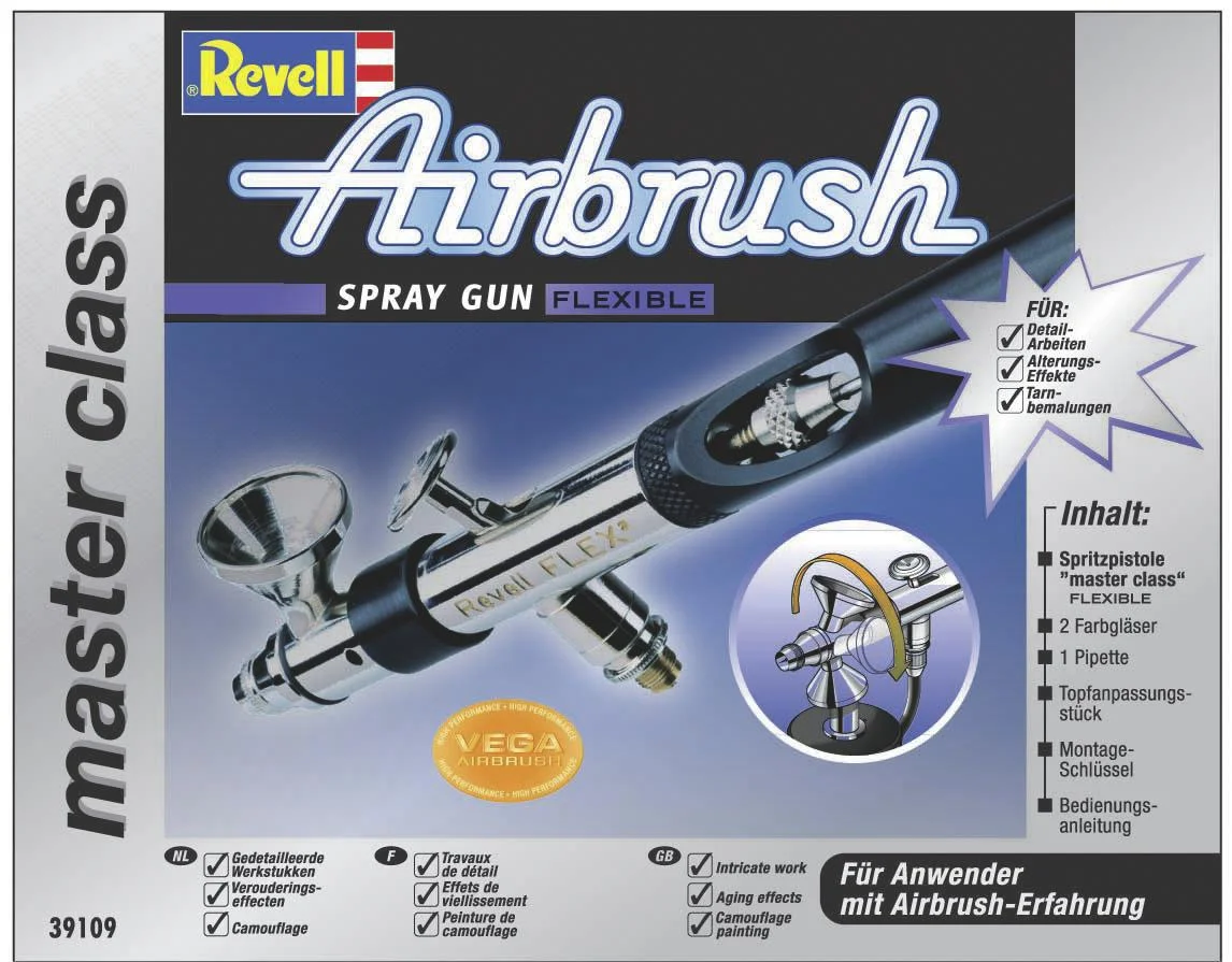 Airbrush Spritzpistole "master class" (Flexible) - 3