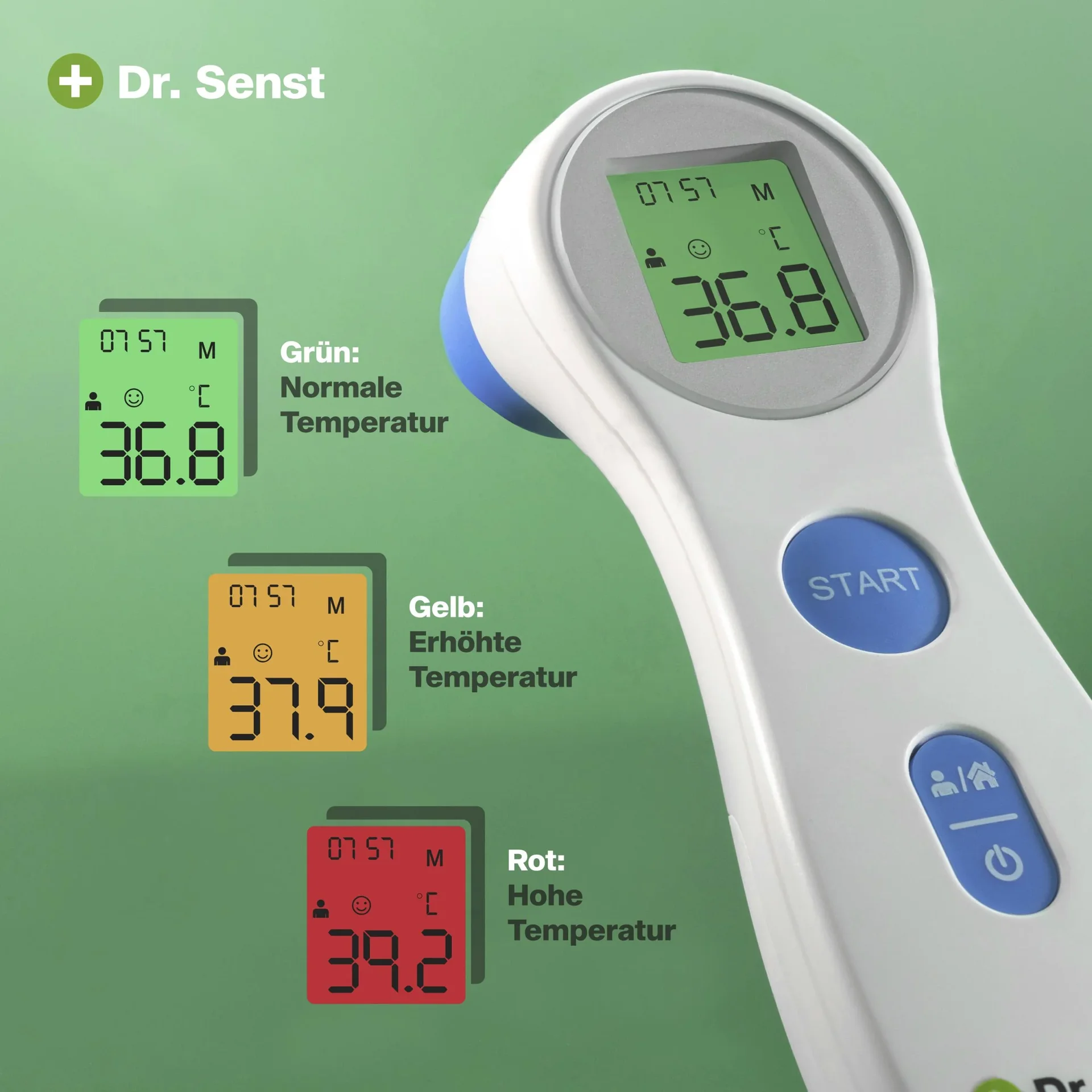 Infrarot Stirn-Thermometer - 4