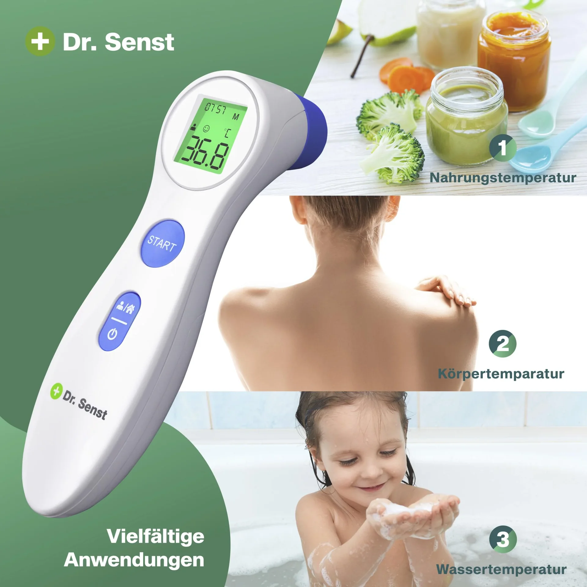 Infrarot Stirn-Thermometer - 5