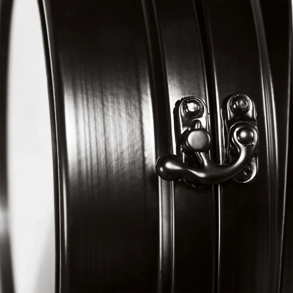 Retrolook Bahnhofsuhr doppelseitig schwarz - 2