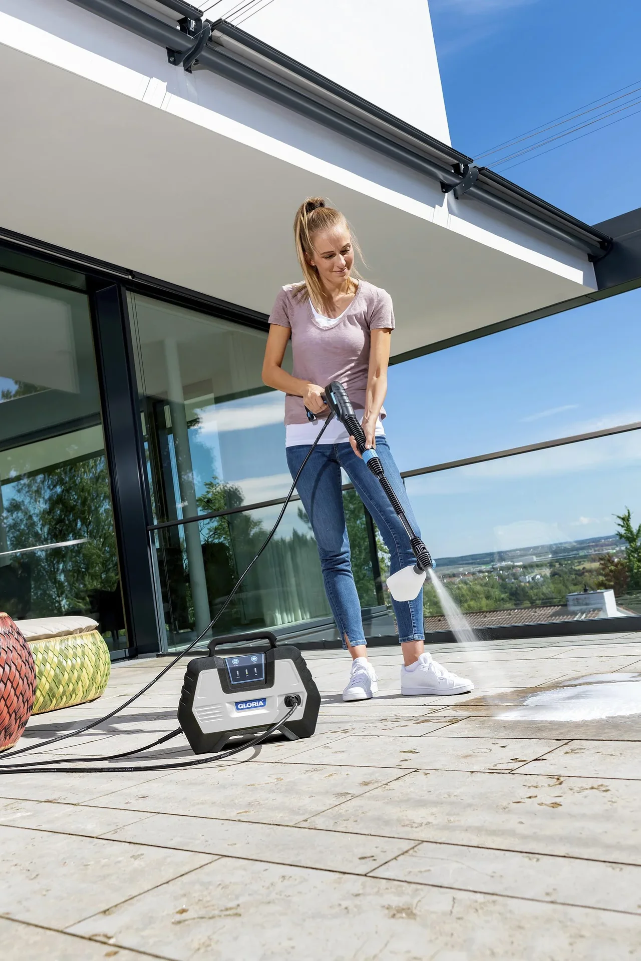 MultiJet 230V inklusive 6m Druckschlauch und 5m Ansaugschlauch - 1