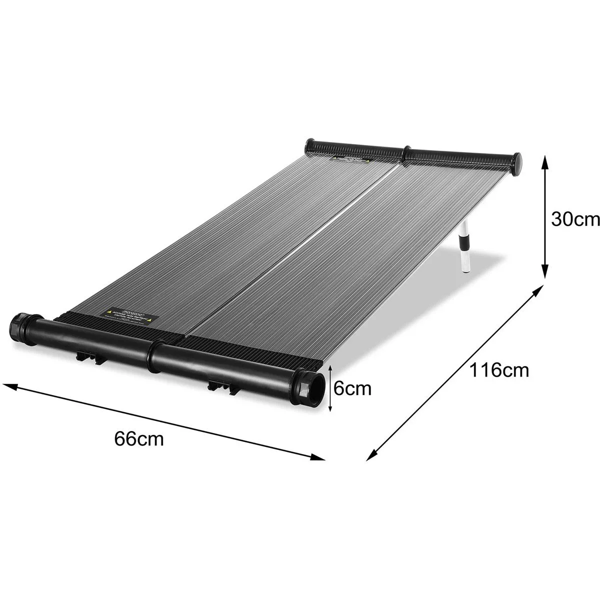 Schwimmbadheizung Solarpanel 116x66x6cm - 1