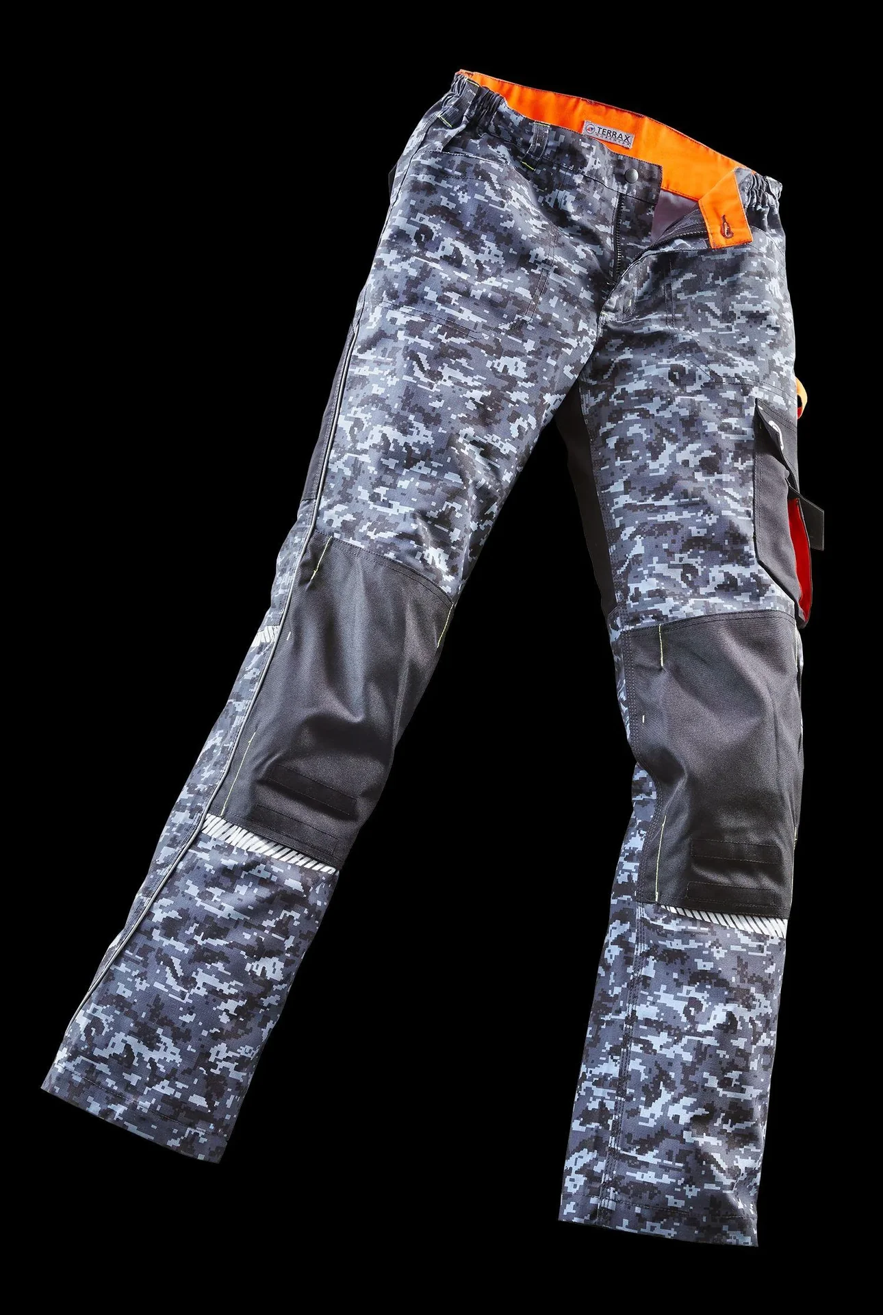 Bundhose mit Pixelprint, Gr.48 - 9