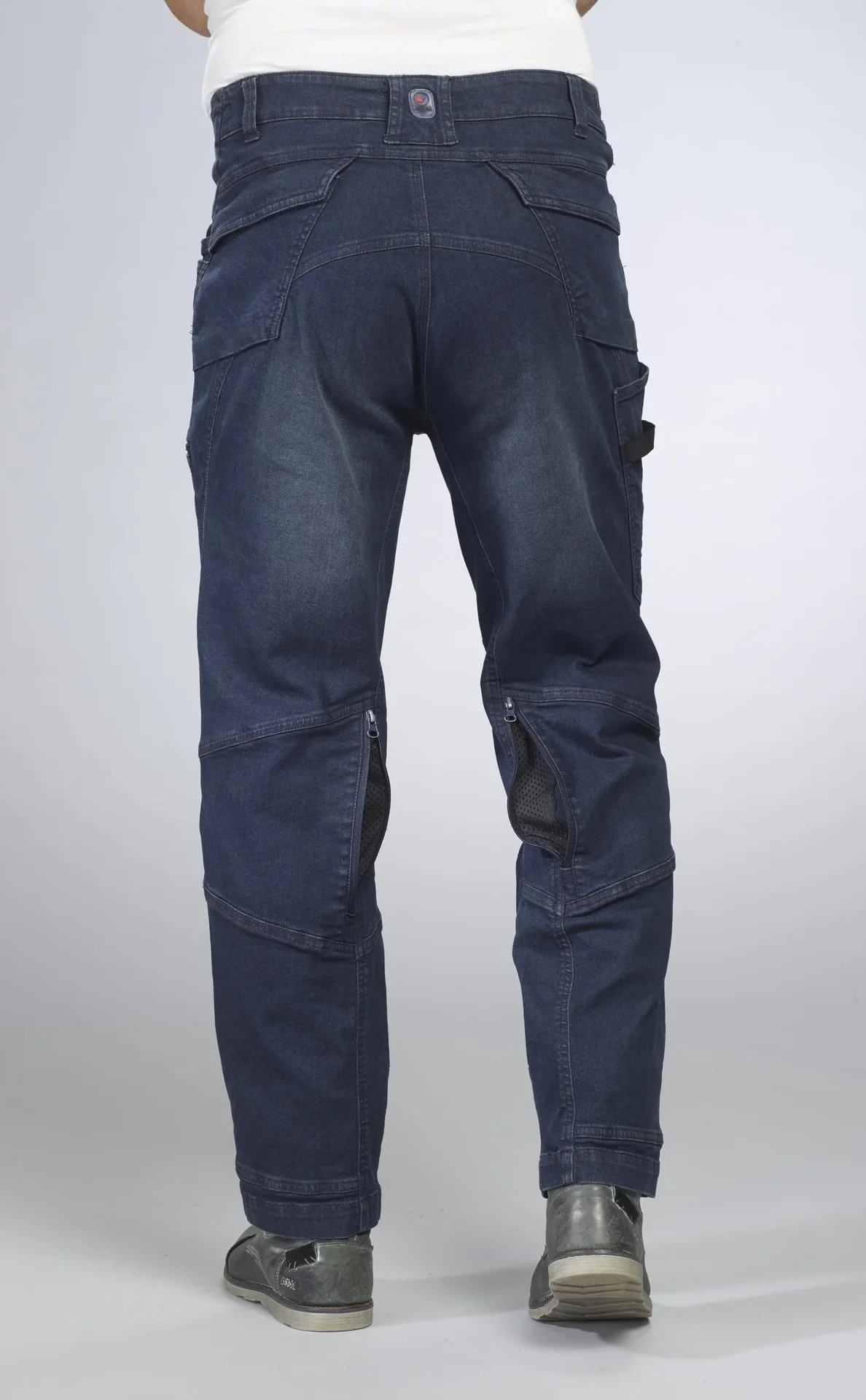 Arbeitsjeans mit Stretch, Farbe jeansblau, Gr.48 - 4