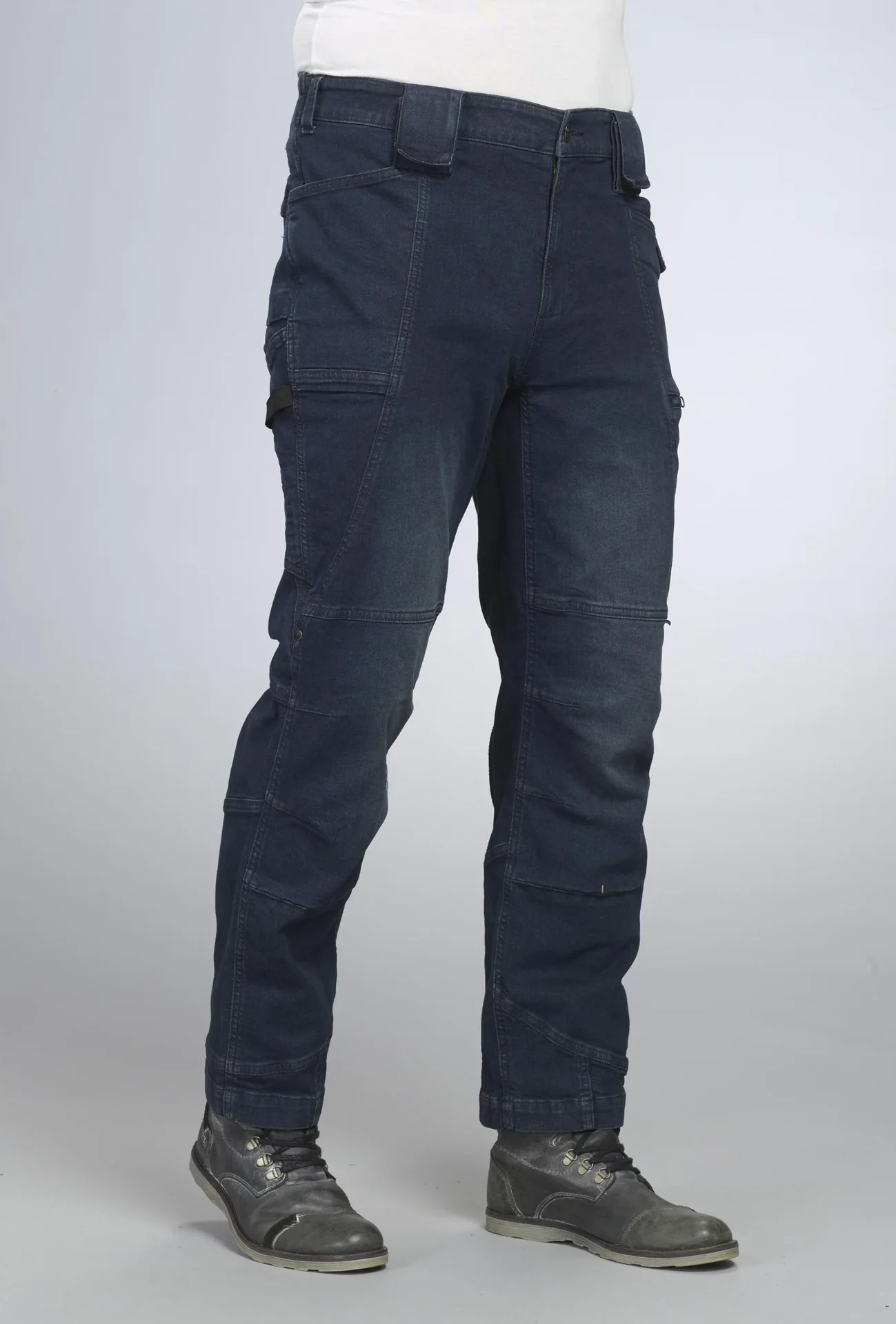 Arbeitsjeans mit Stretch, Farbe jeansblau, Gr.48 - 5