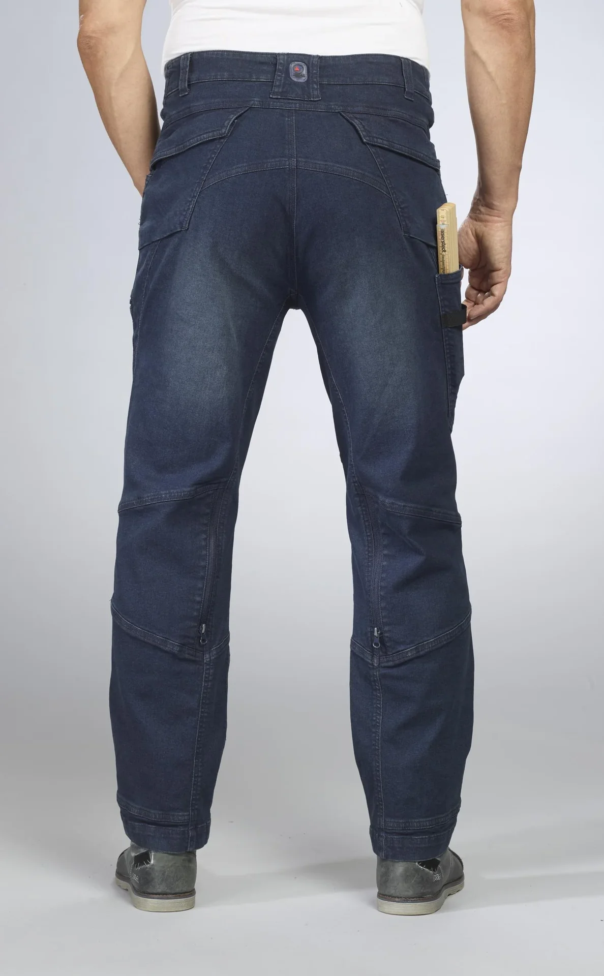 Arbeitsjeans mit Stretch, Farbe jeansblau, Gr.48 - 6