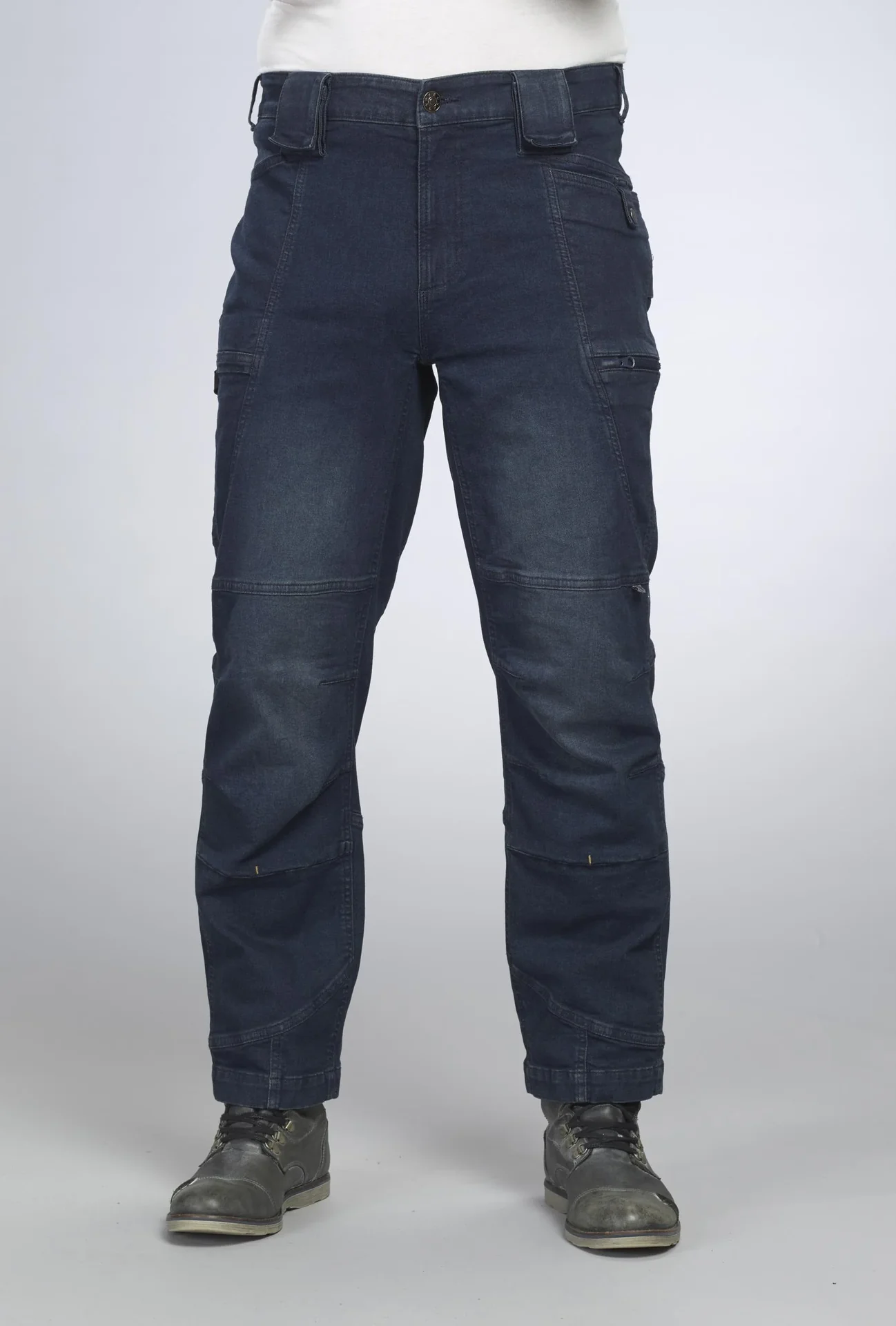 Arbeitsjeans mit Stretch, Farbe jeansblau, Gr.48 - 7