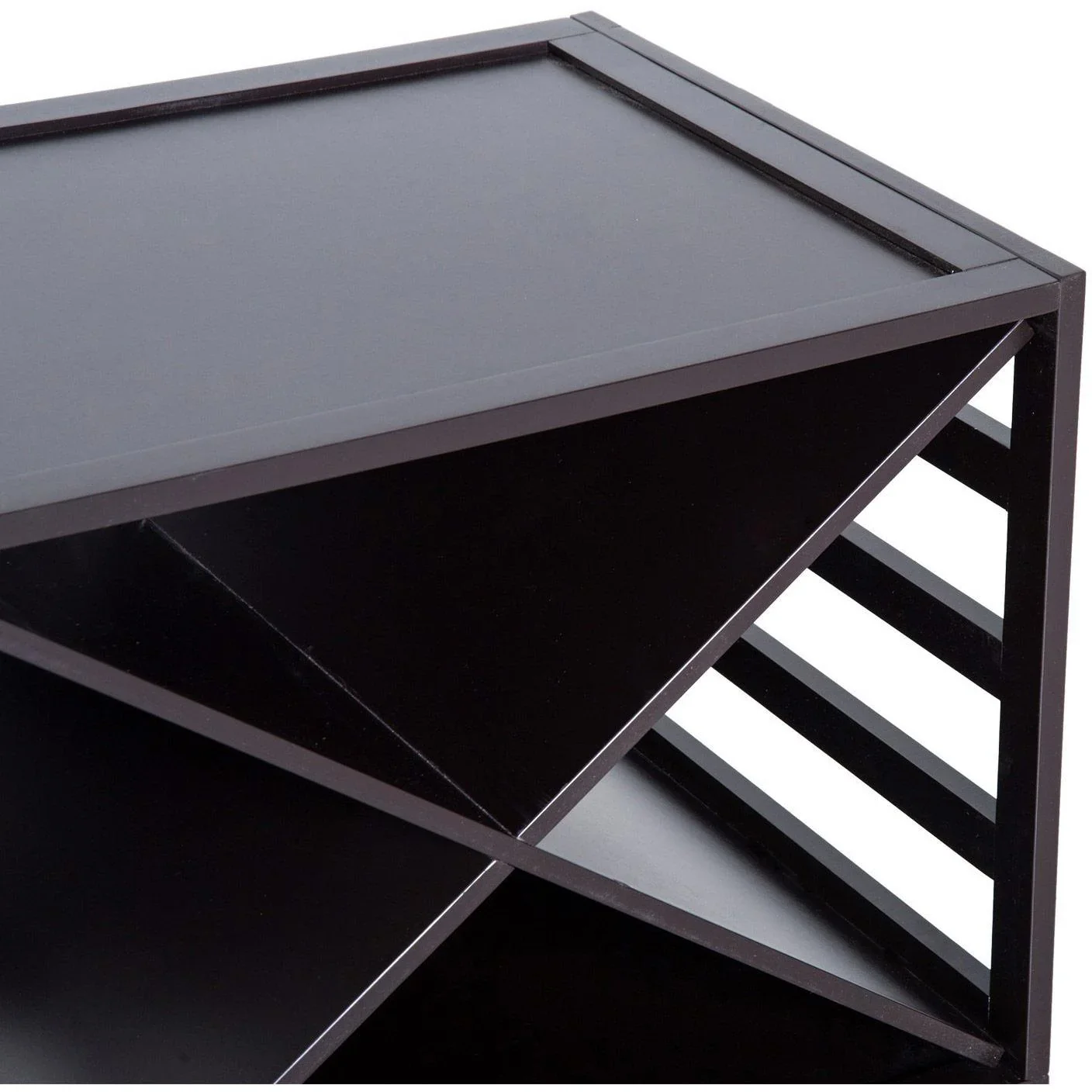 Weinregal für 16 Flaschen stapelbar Kiefer Braun - 2