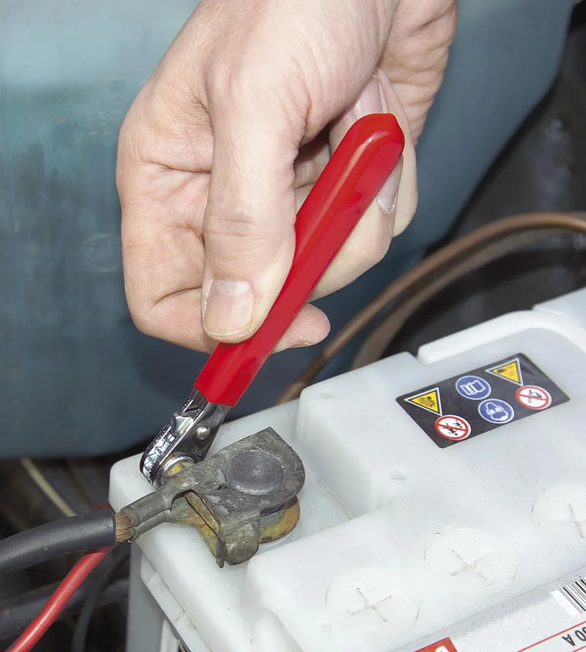 Batteriepolklemmen Knarrenschlüssel - 0