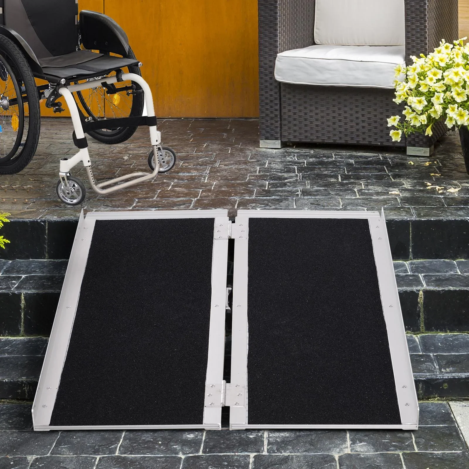 Rollstuhlrampe faltbar - 3