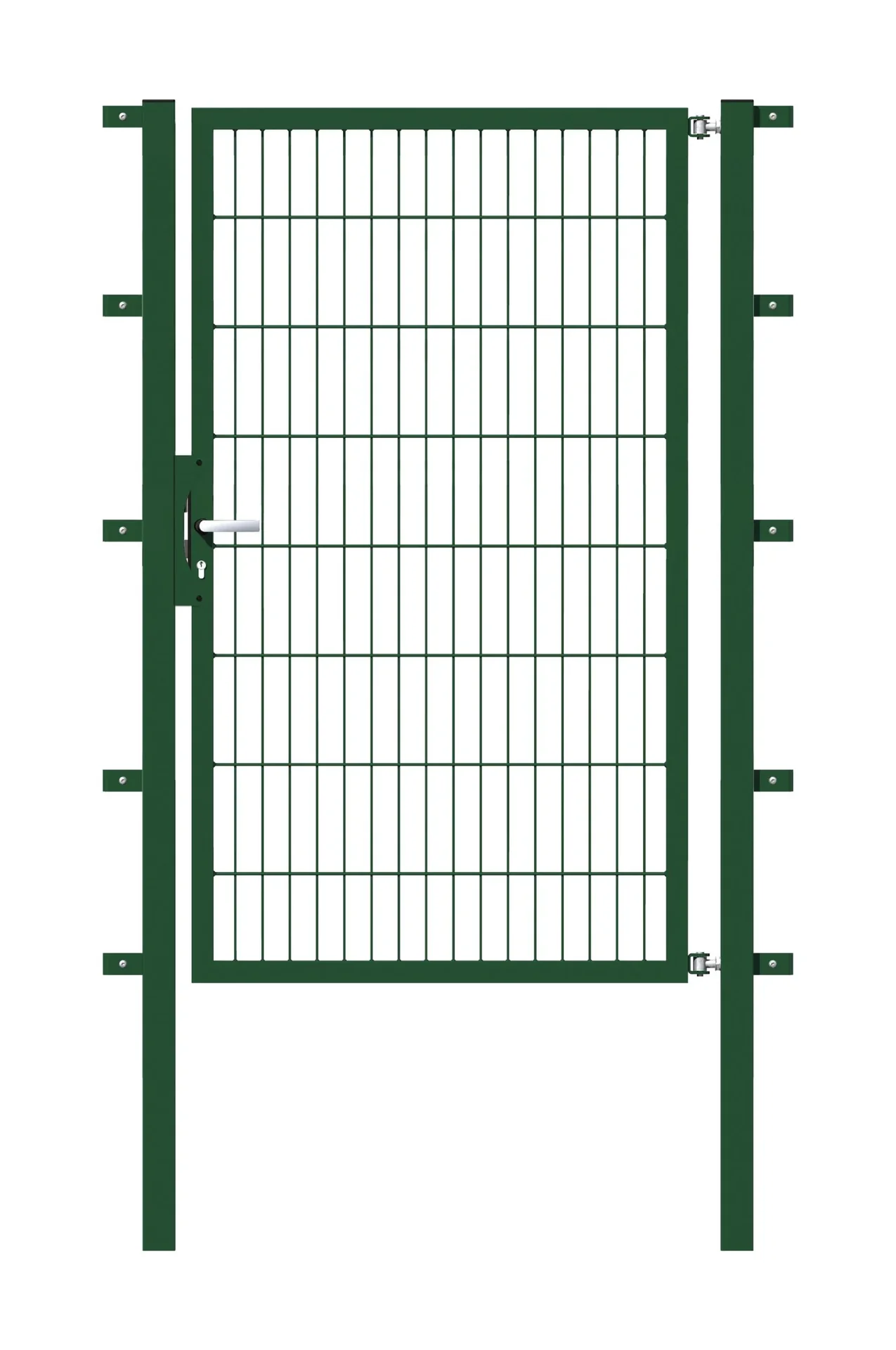 Einzeltor Flexo mit Zubehör, grün/ Breite 100 cm, Höhe 160 cm - 0