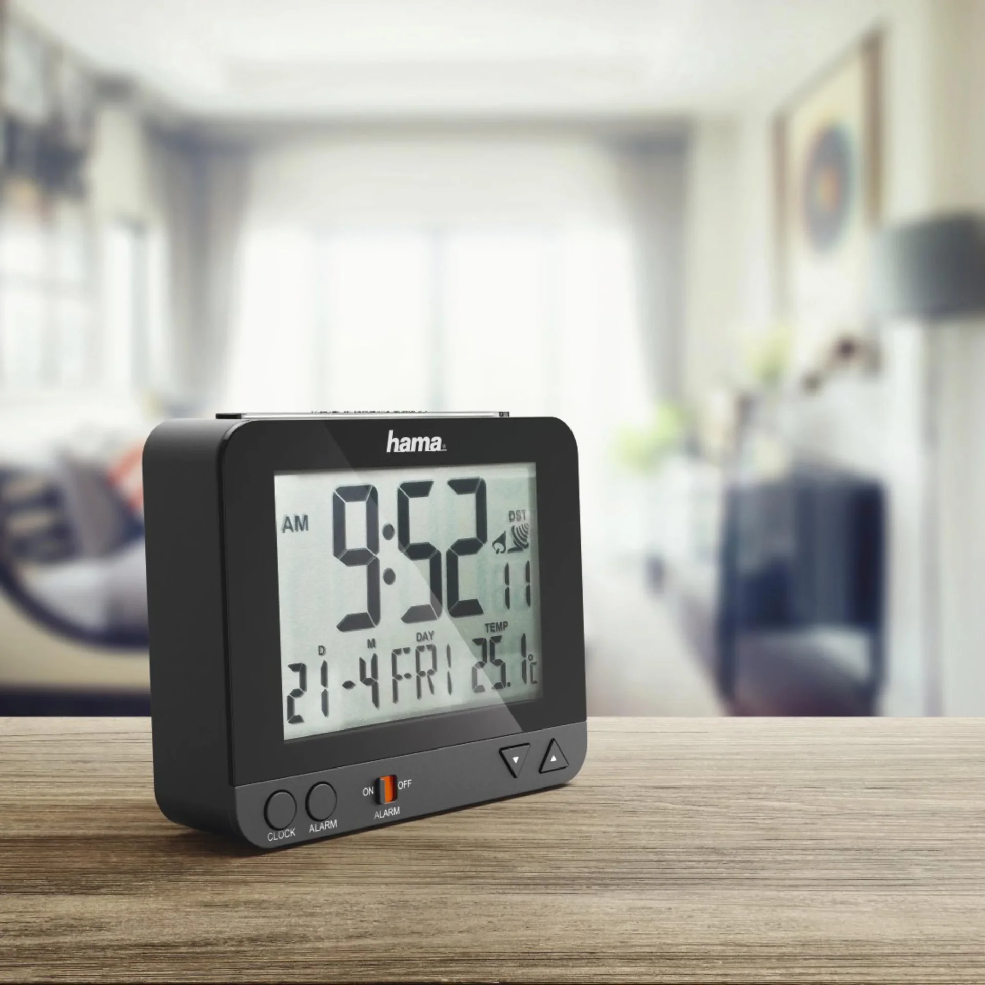 Funkwecker mit Hintergrundbeleuchtung - 0