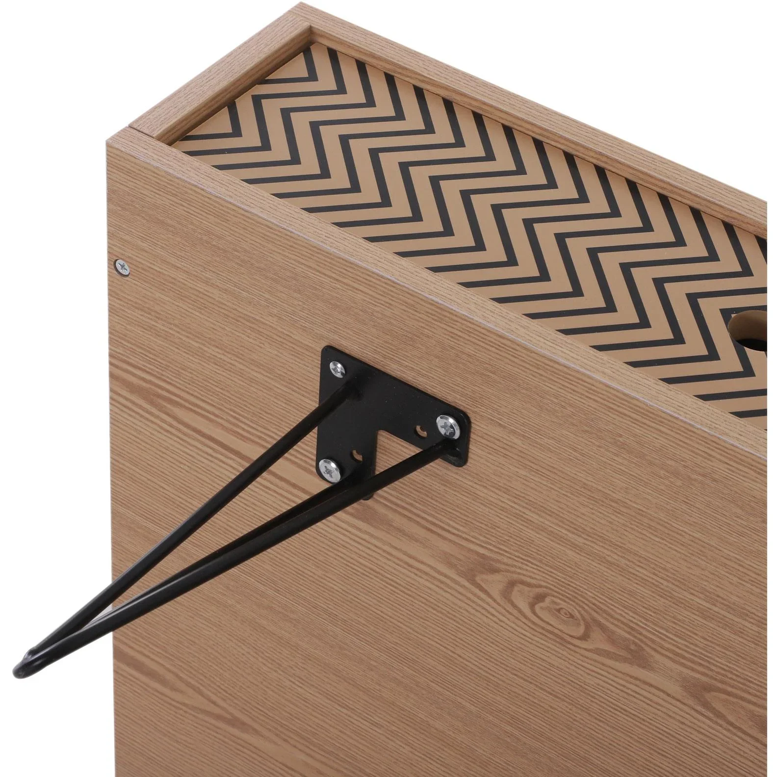 Couchtisch Beistelltisch Sofatisch Fernsehtisch Kaffeetisch mit Schublade Holz Eiche 110 x 55 x 35,5 cm - 0