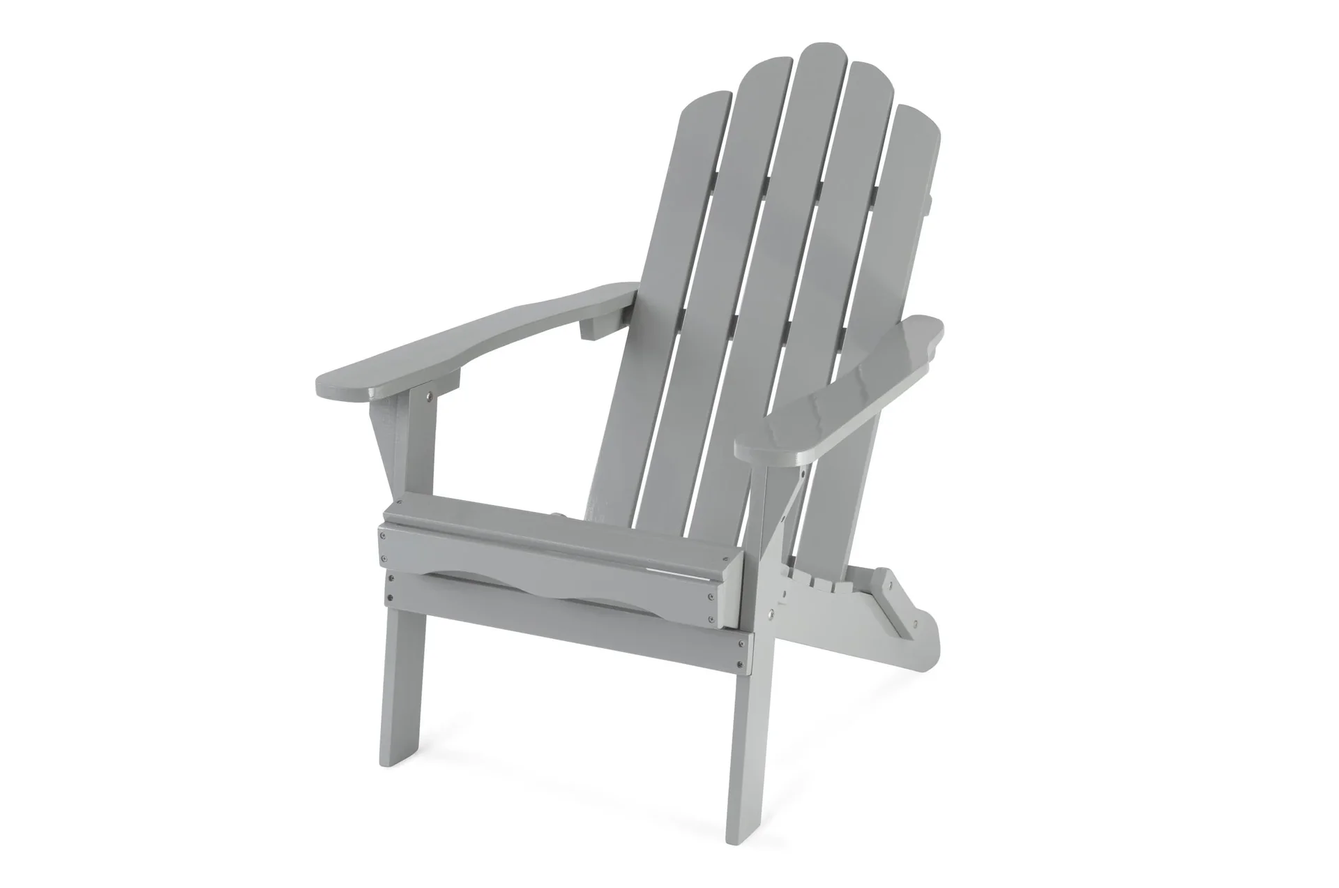 Adirondack Gartensessel "Ben" lichtgrau - 0