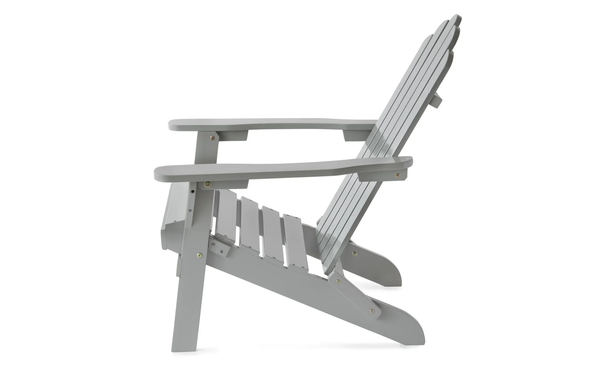 Adirondack Gartensessel "Ben" lichtgrau - 2