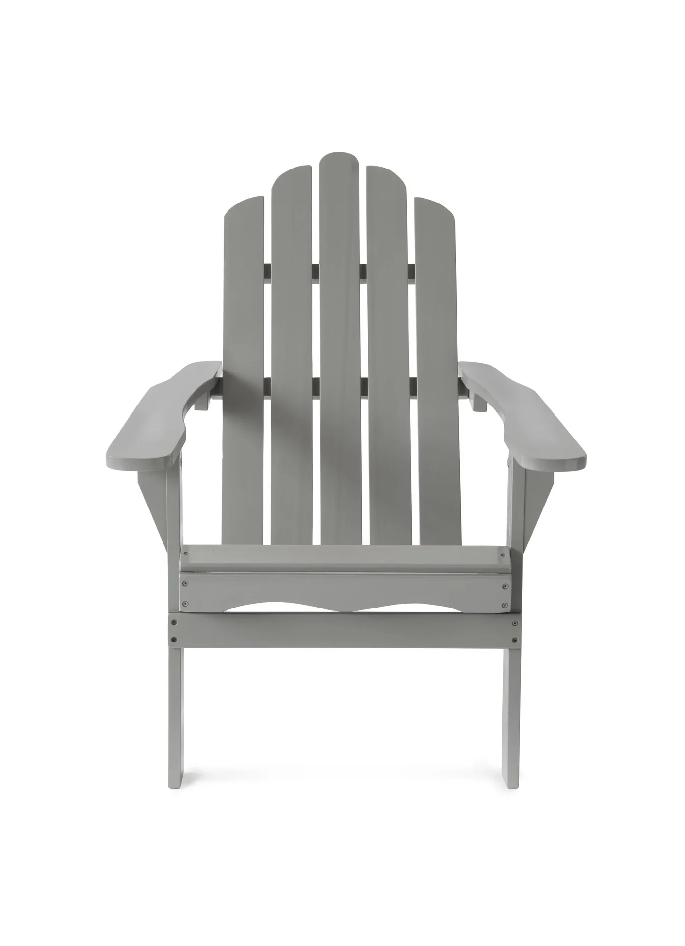 Adirondack Gartensessel "Ben" lichtgrau - 3