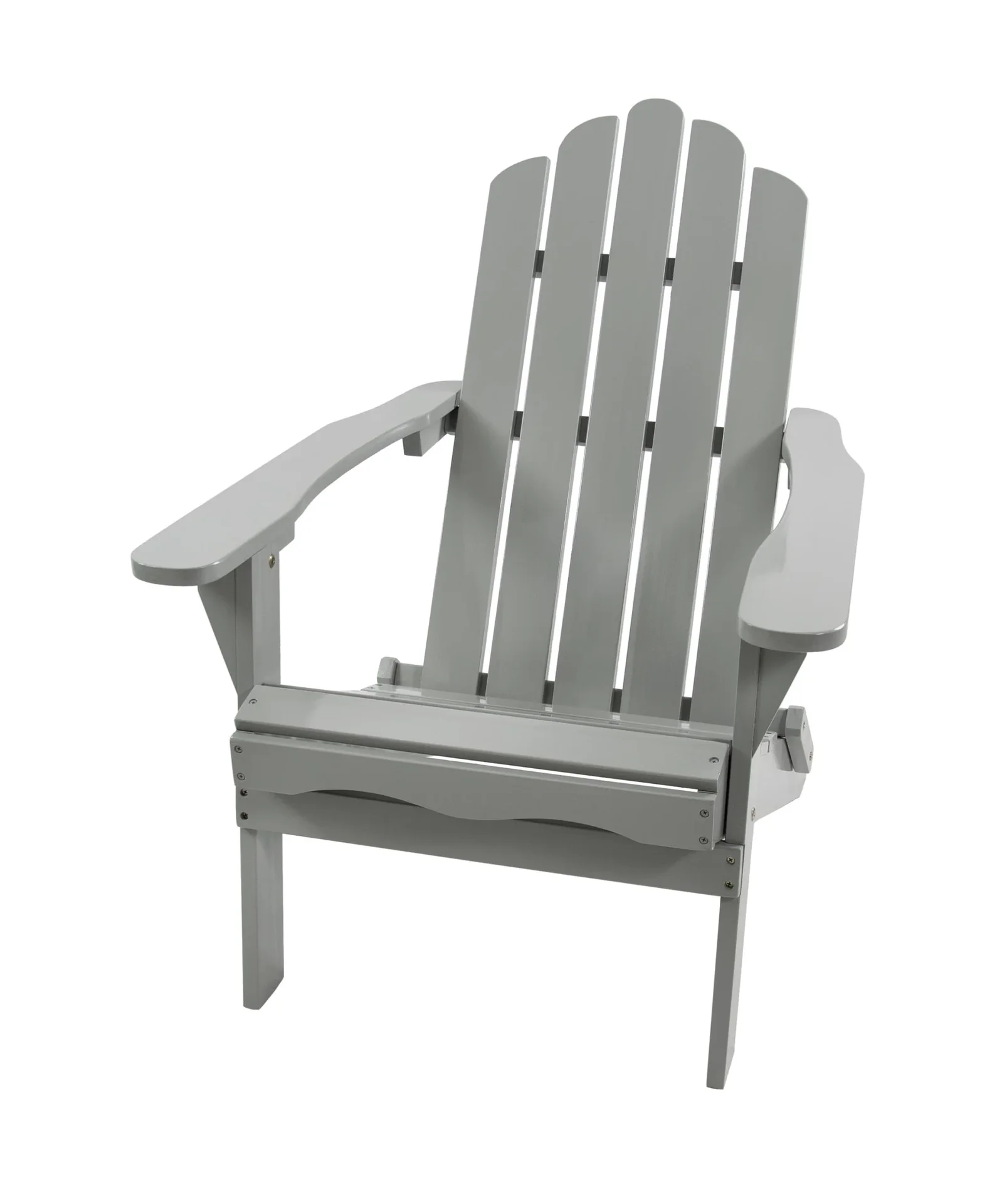 Adirondack Gartensessel "Ben" lichtgrau - 4