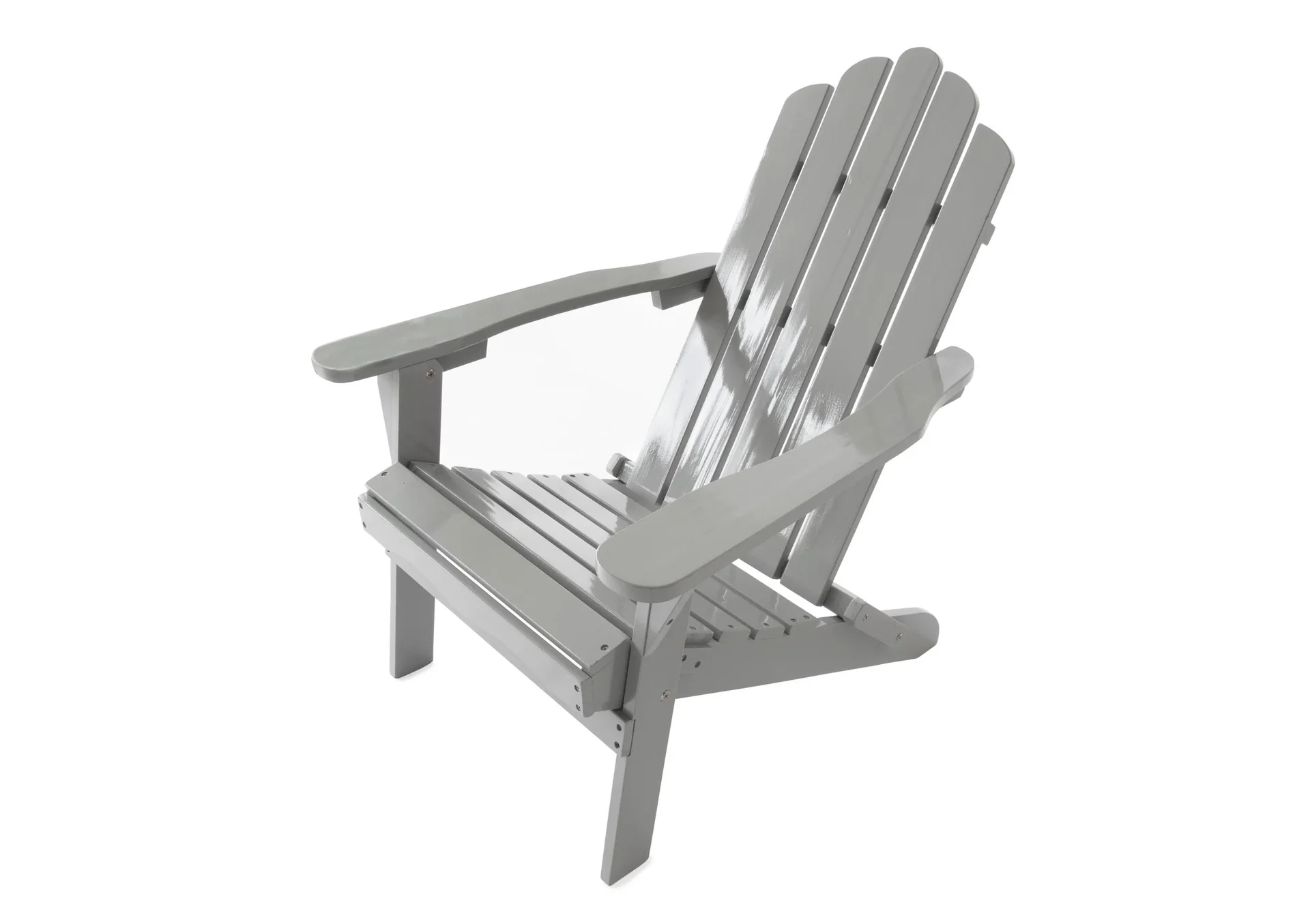 Adirondack Gartensessel "Ben" lichtgrau - 6