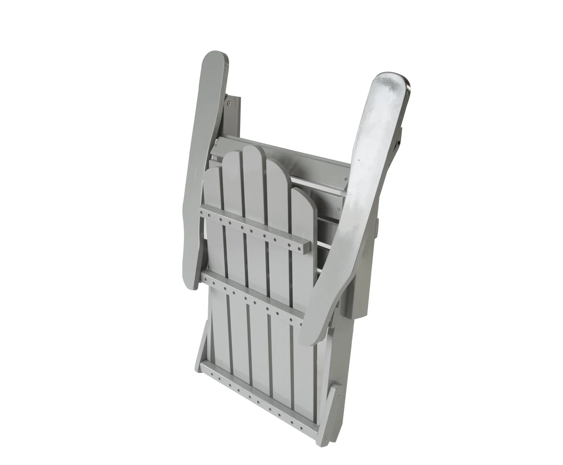 Adirondack Gartensessel "Ben" lichtgrau - 10