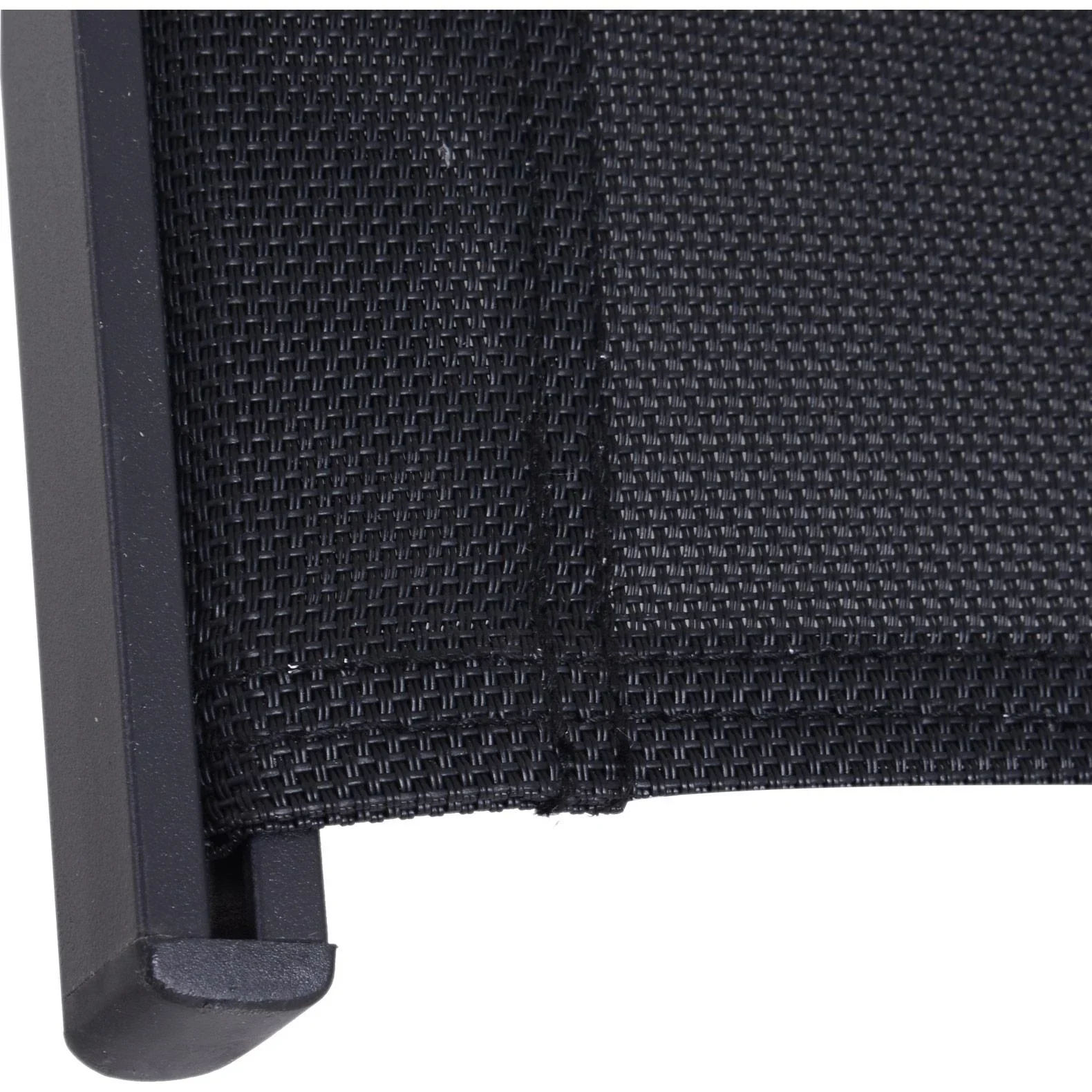 Gartenliege Sonnenliege Stoffliege mit Kissen Relaxliege ergonomisch wetterbeständig Aluminium Schwarz 150 x 63 x 89 cm - 4