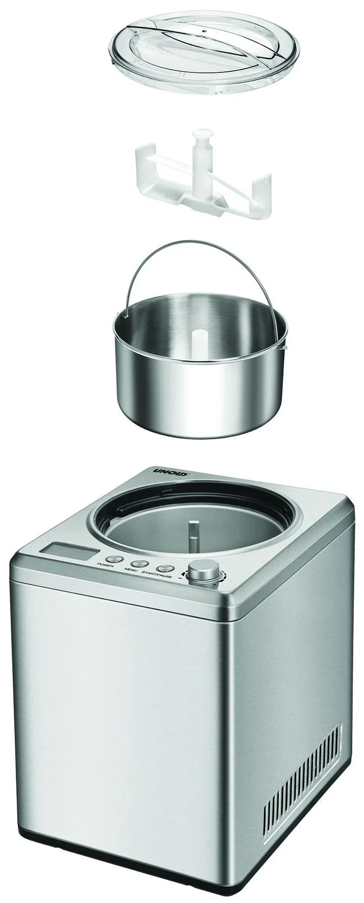 Eismaschine Profi Plus 250 W, für Eiskreationen, Sahneeiscreme - 0