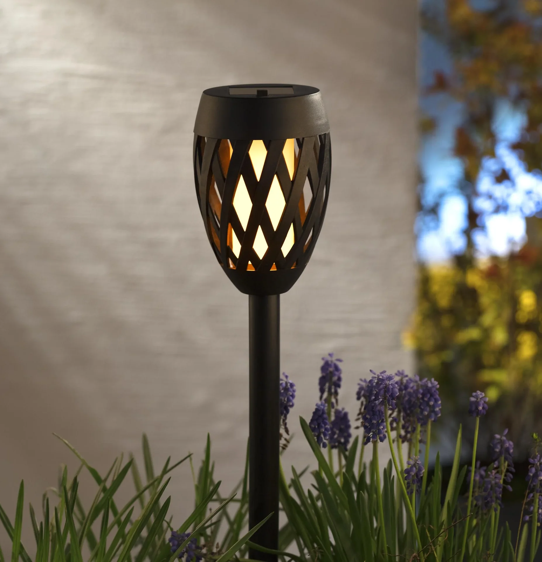 3 in 1 Solar Flammenleuchte - 0