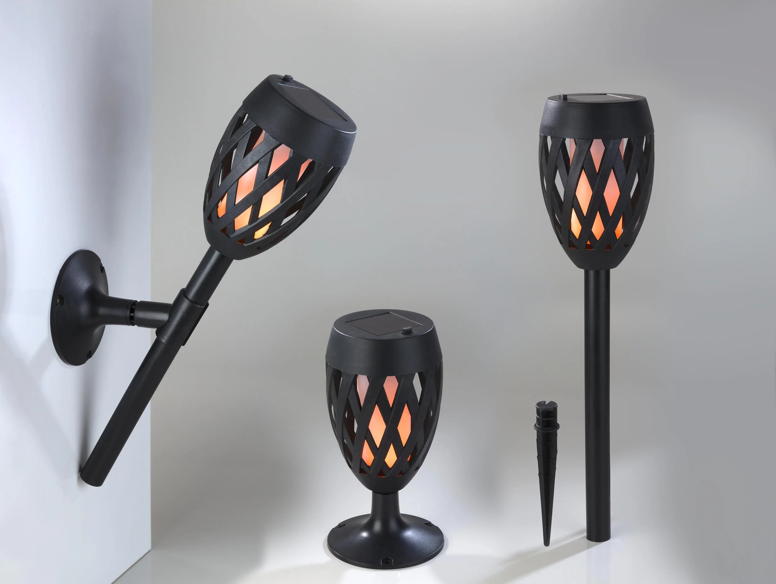 3 in 1 Solar Flammenleuchte - 2