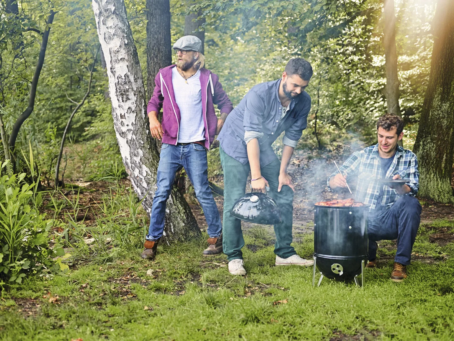 Holzkohlegrill Smokey Mountain Cooker, 37 cm, Black - 5