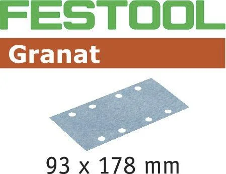 Schleifstreifen STF 93 x 178 P80, 50 Stück - 0