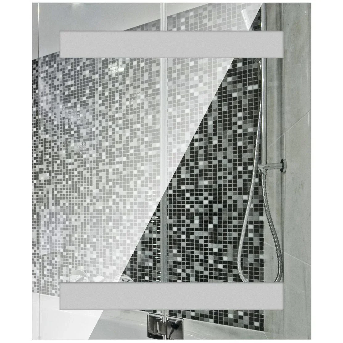 LED Spiegelschrank Badspiegel Badschrank 15W - 0