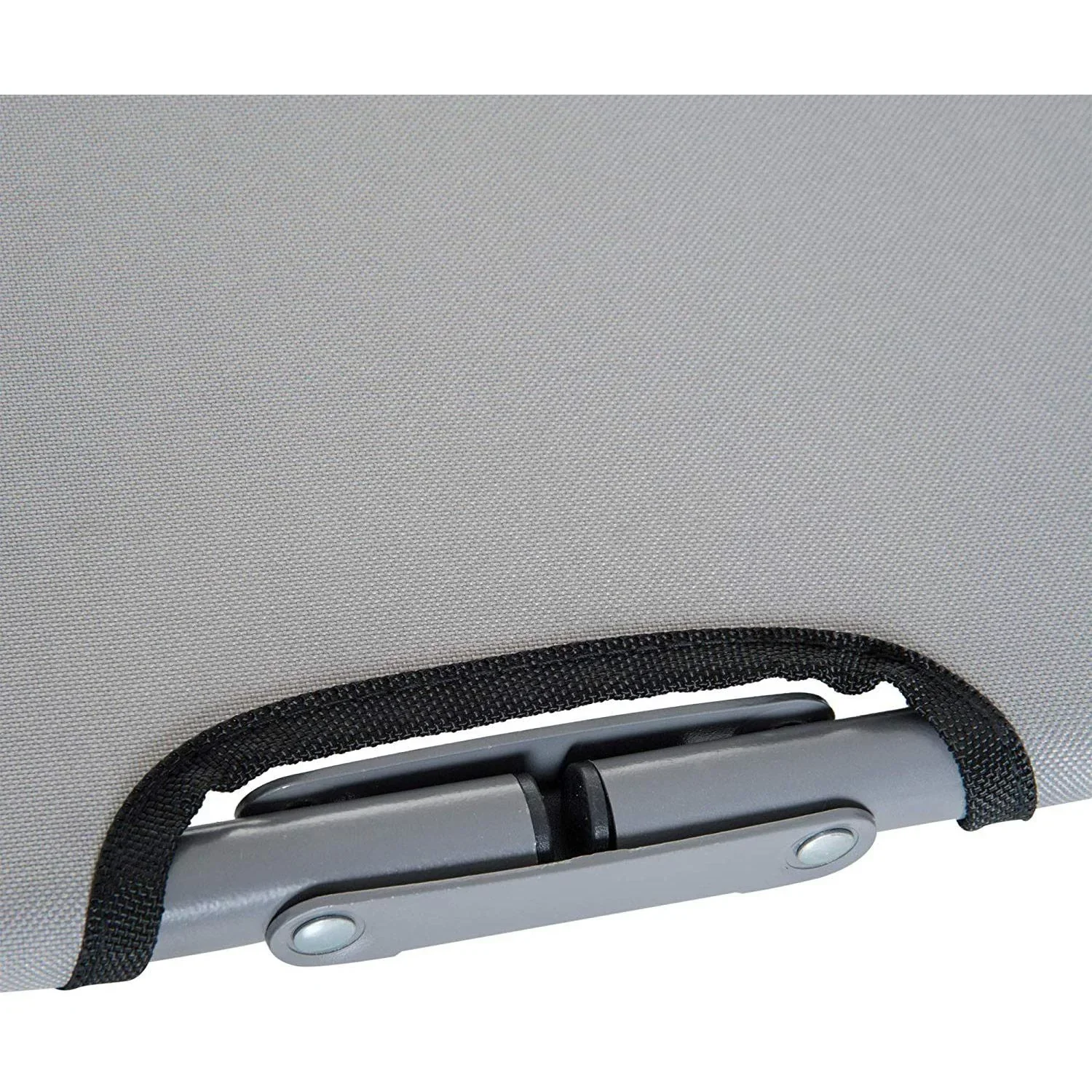 Hundeliege Hundebett Katzenbett Schlafplatz faltbar grau L59 x B46 x H15 cm - 4