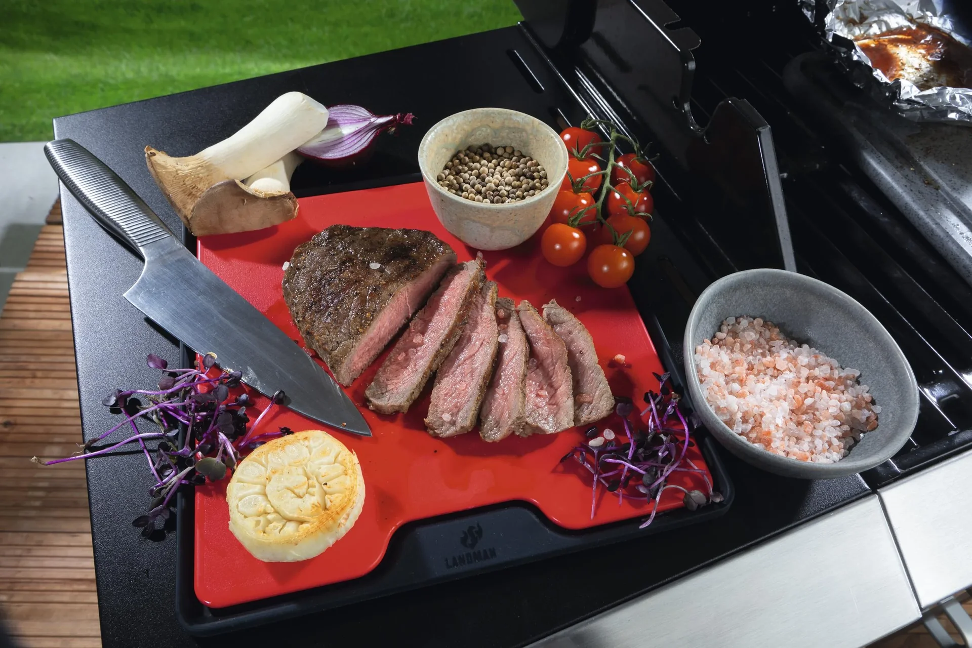 Silikonmatte mit Schneidbrett - 1