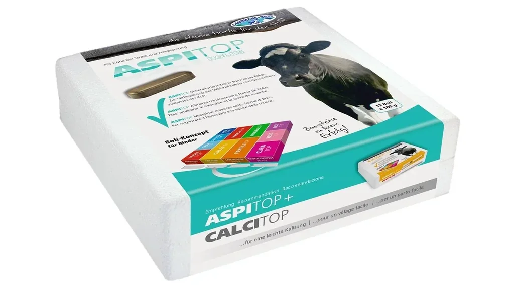 Mineralfuttermittel ASPITOP Stress Bolus, 12 x 100 g