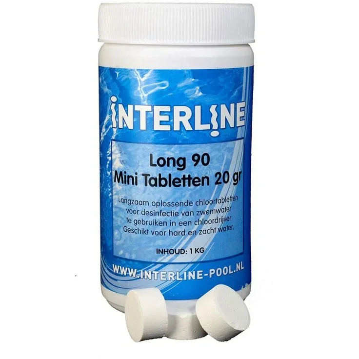 Interlining Chlortabletten - Long90 20gram / 1 kg
