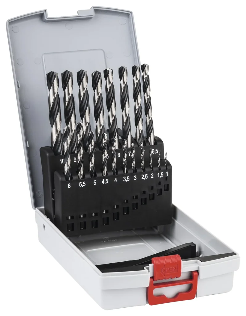 HSS-Spiralbohrer PointTeQ Pro Box 1,0 - 10,0, 19-teilig