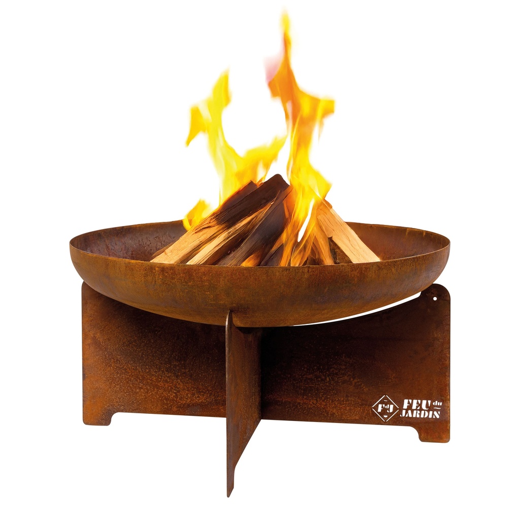 Feu du Jardin Feuerschale X70 Rost-Optik