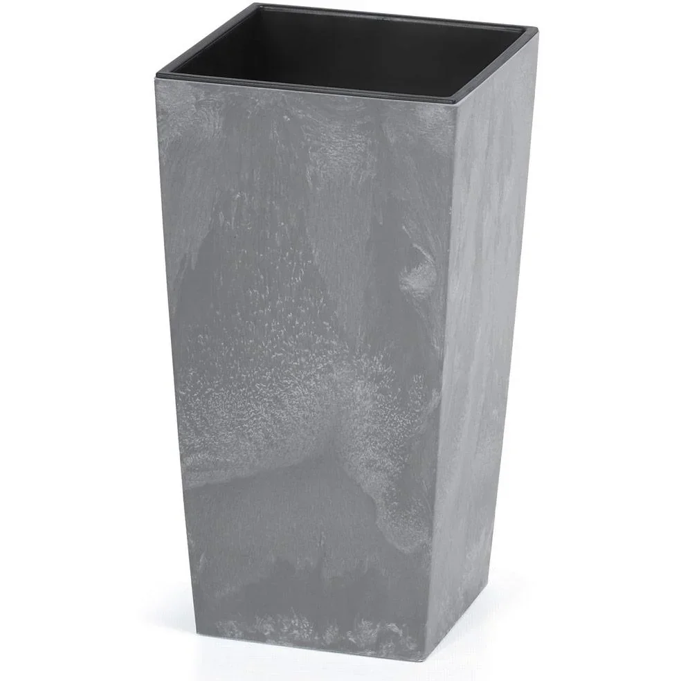 Blumentopf Concrete Design 91L Anthrazit, 40 x 40 x 75 cm