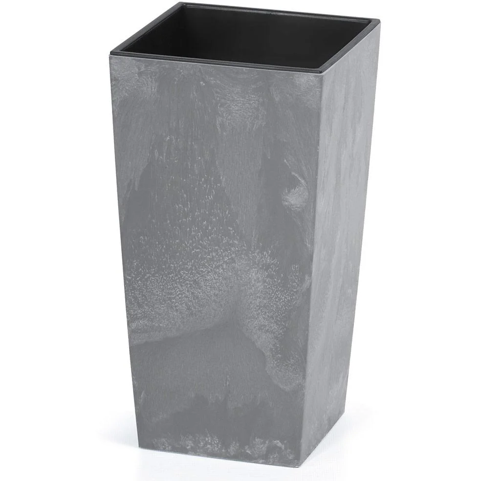 Blumentopf Concrete Design 91L Anthrazit, 40 x 40 x 75 cm