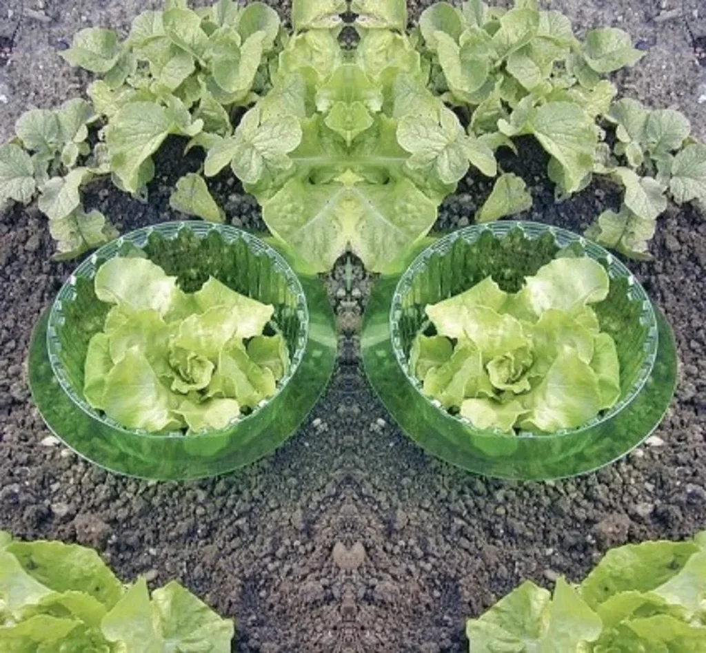 Pflanzenkragen und Schneckenschutzring - 5 Stück