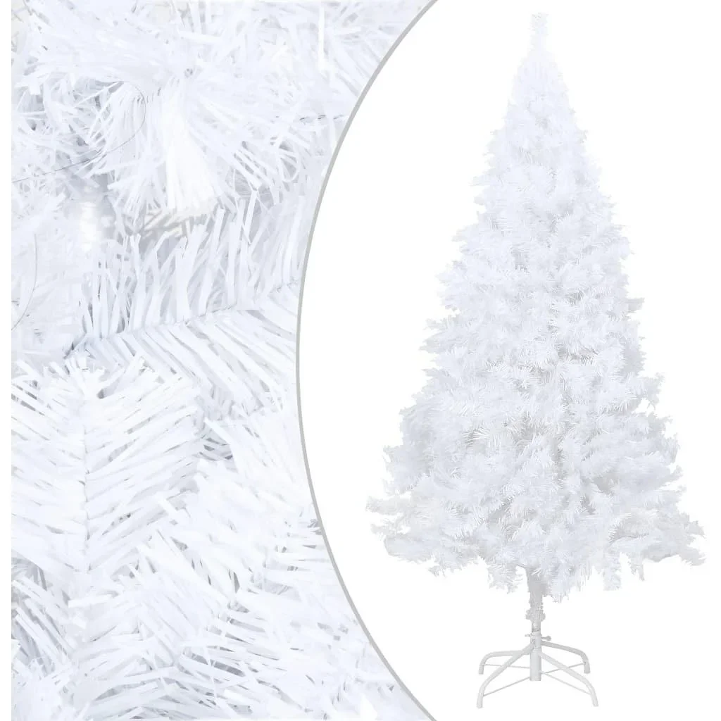 Weihnachtsbaum mit dicken Ästen 240 cm PVC weiß