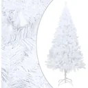 Weihnachtsbaum mit dicken Ästen 240 cm PVC weiß